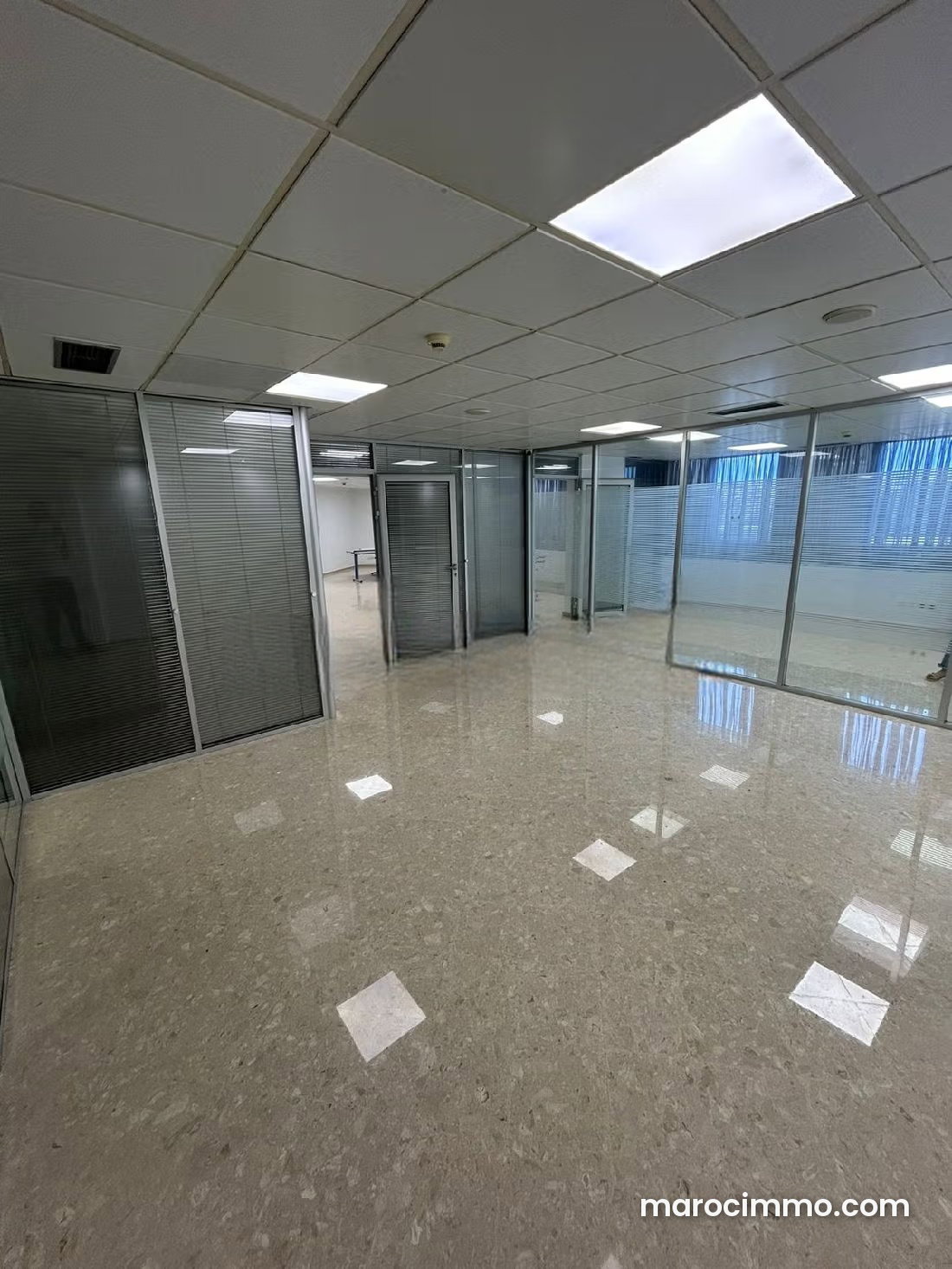 160 sqm Office for Lease, Maarif, Casablanca, Quiet and Fully Equipped — Casablanca