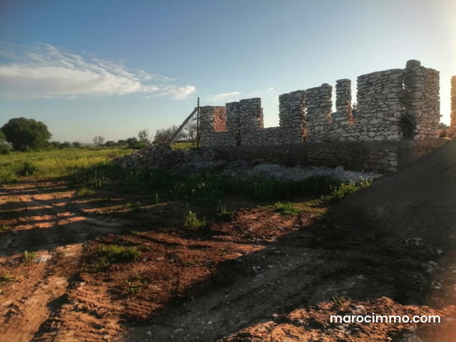 Terrain à vendre à Route de Marrakech. Superficie 5400 m² — 5
