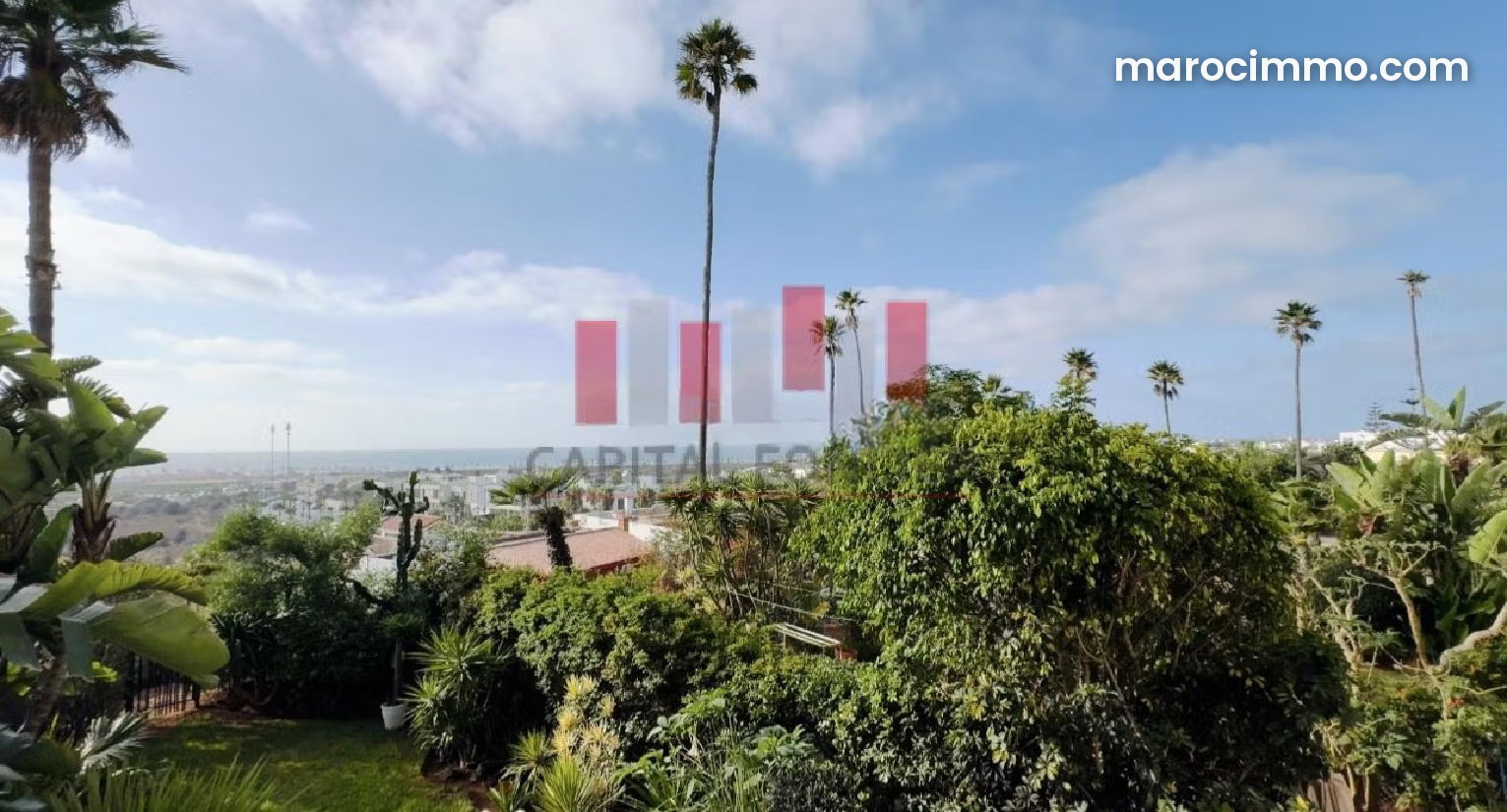 Furnished 180 sqm Apartment, 3 Bedrooms, Terrace, Aïn Diab, Casablanca — Casablanca