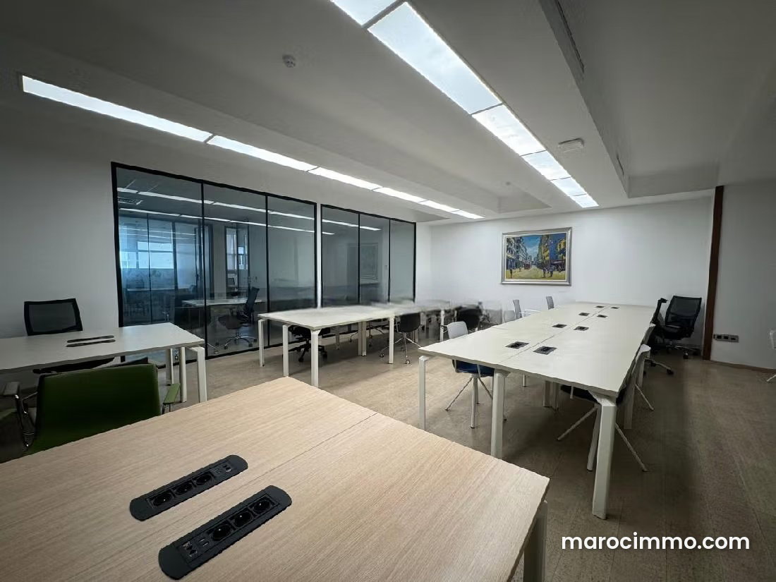320 sqm Furnished Office, Quartier des Hôpitaux, Casablanca — Casablanca
