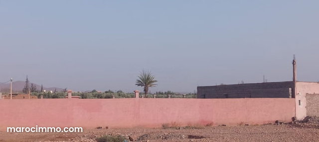 Achat de terrain 16km Marrakech à Route Casablanca. Surface de 660 m² — 3