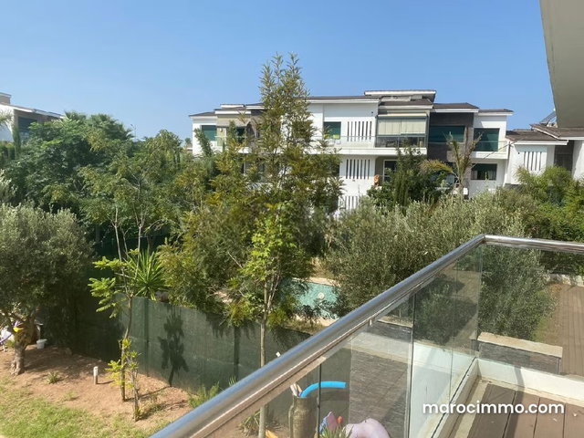 Location duplex 220m2 3chambres avec terrasse et vue dégagée Bouskoura Ville Verte — 2