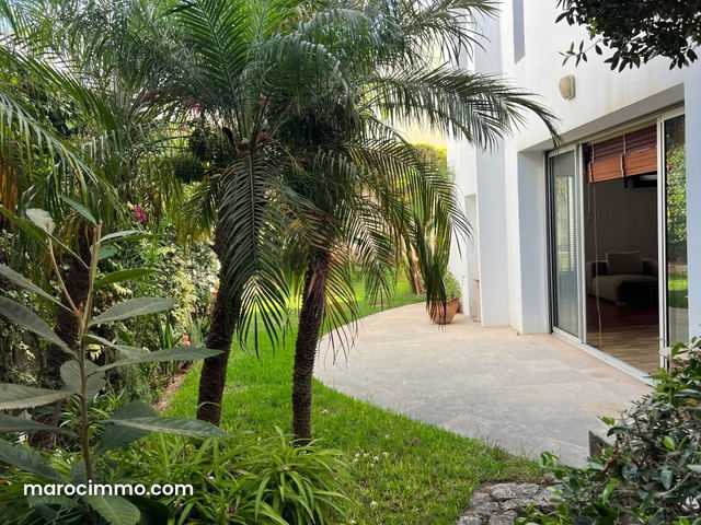 Location à Hassan villa avec climatisation — الرباط