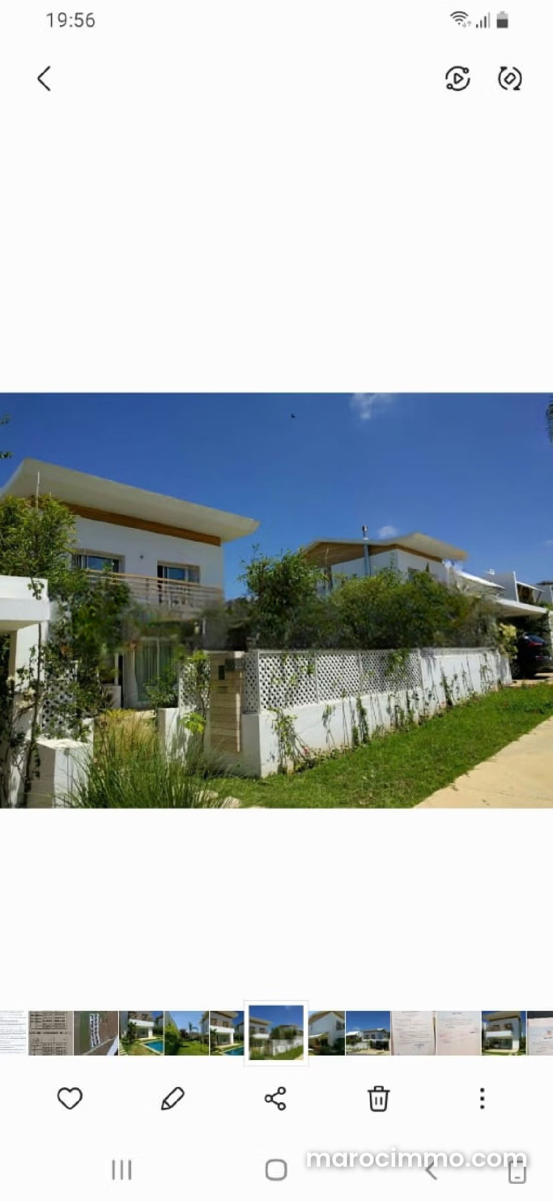 Furnished 3-Bedroom Villa with Swimming Pool, Ville Verte, Bouskoura — Bouskoura