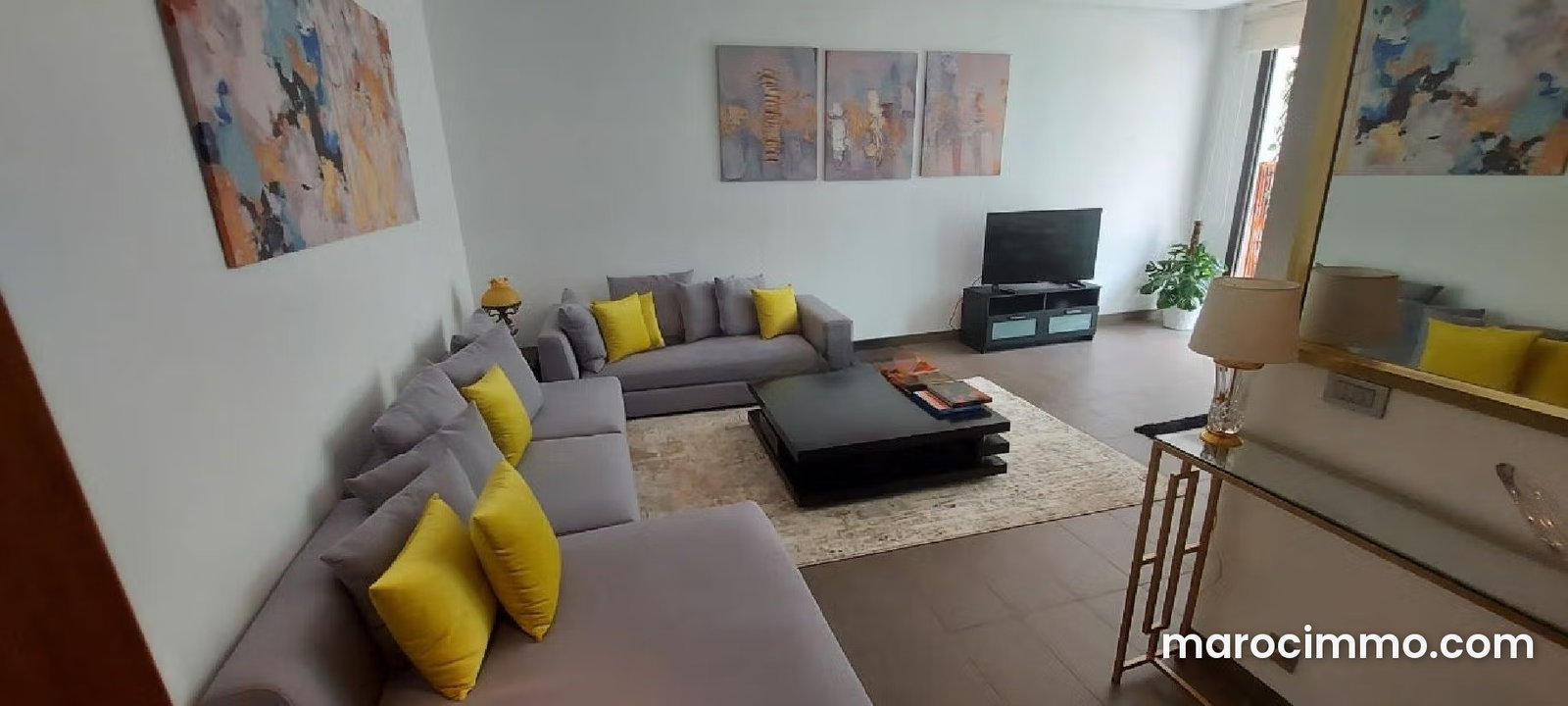 Appartement 117 m² avec jardin privatif, Aïn Diab Casablanca — Casablanca