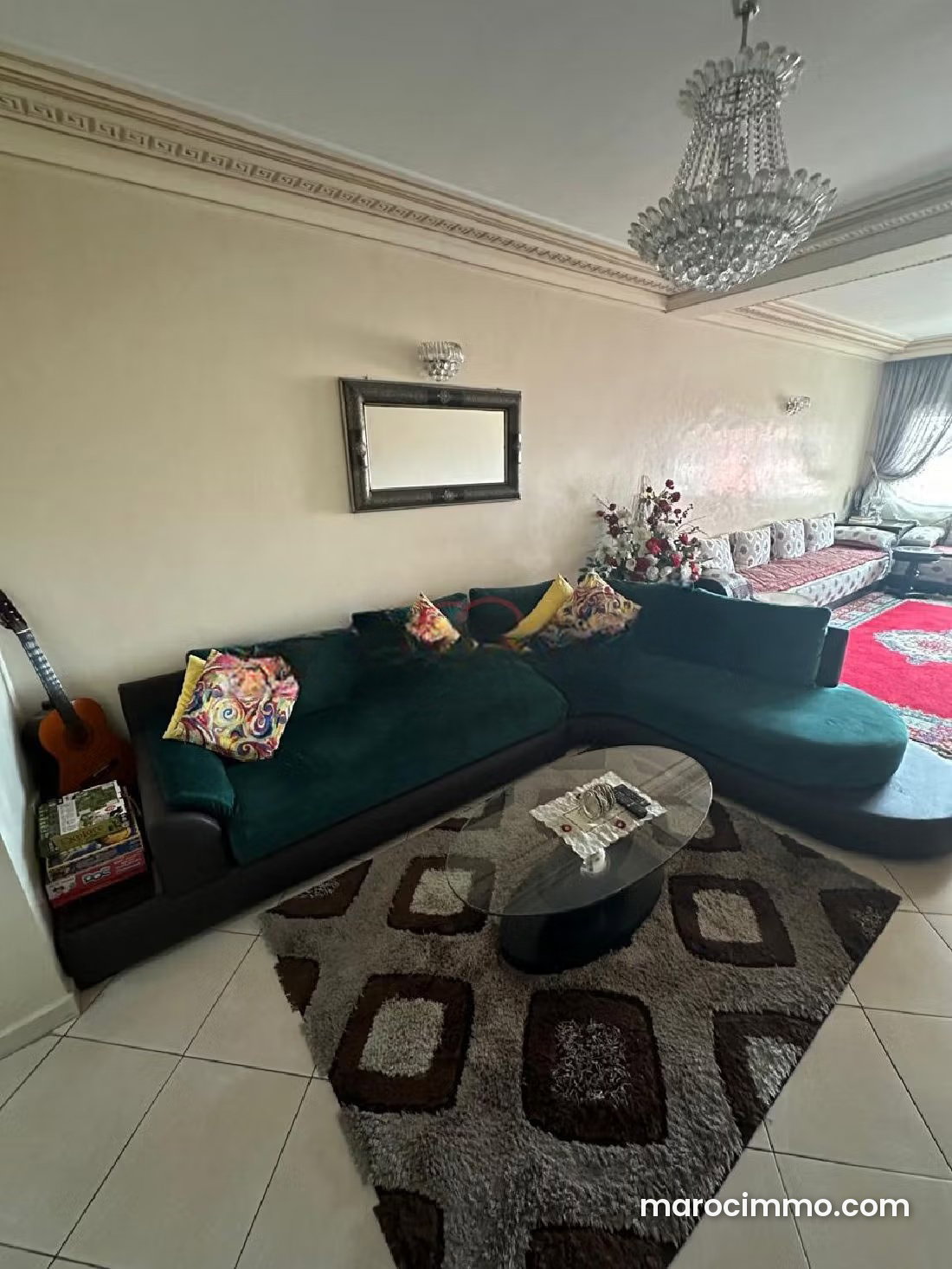 4-Room Apartment with Terrace in Roches Noires, Casablanca — Casablanca
