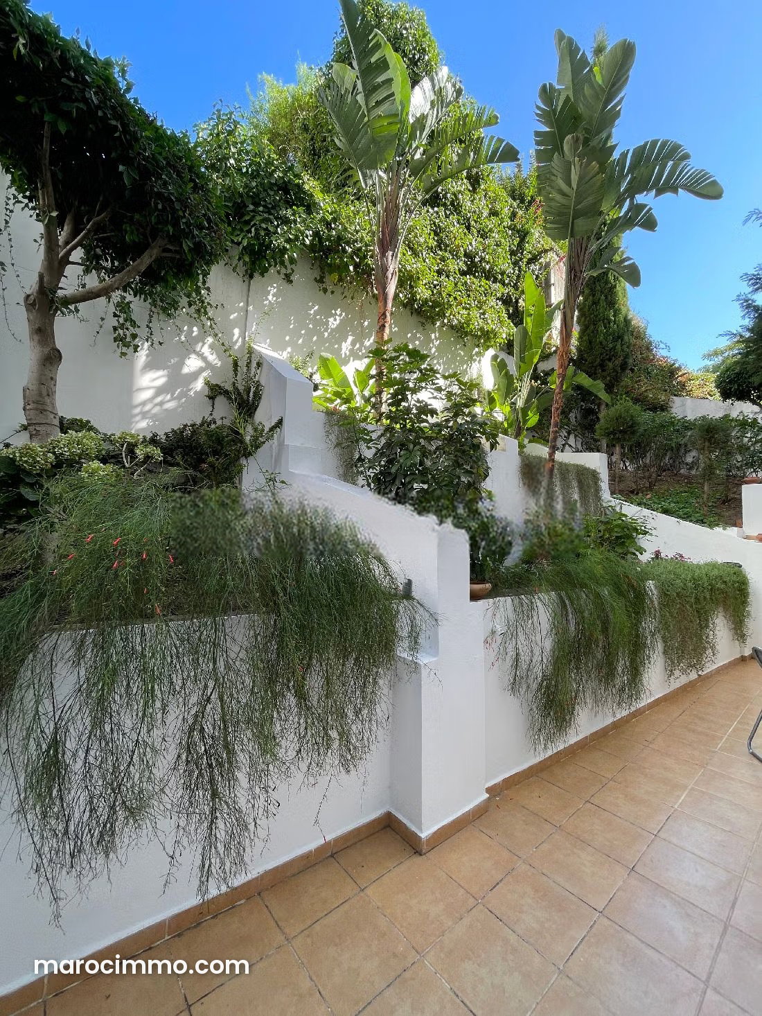235 sqm garden apartment, two bedrooms, Marchan, Tangier — Tangier
