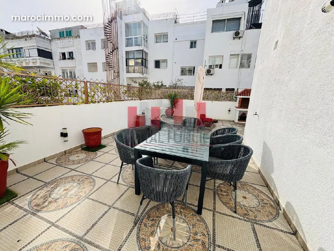 290 sqm Apartment with Terraces in Racine, Casablanca — Casablanca