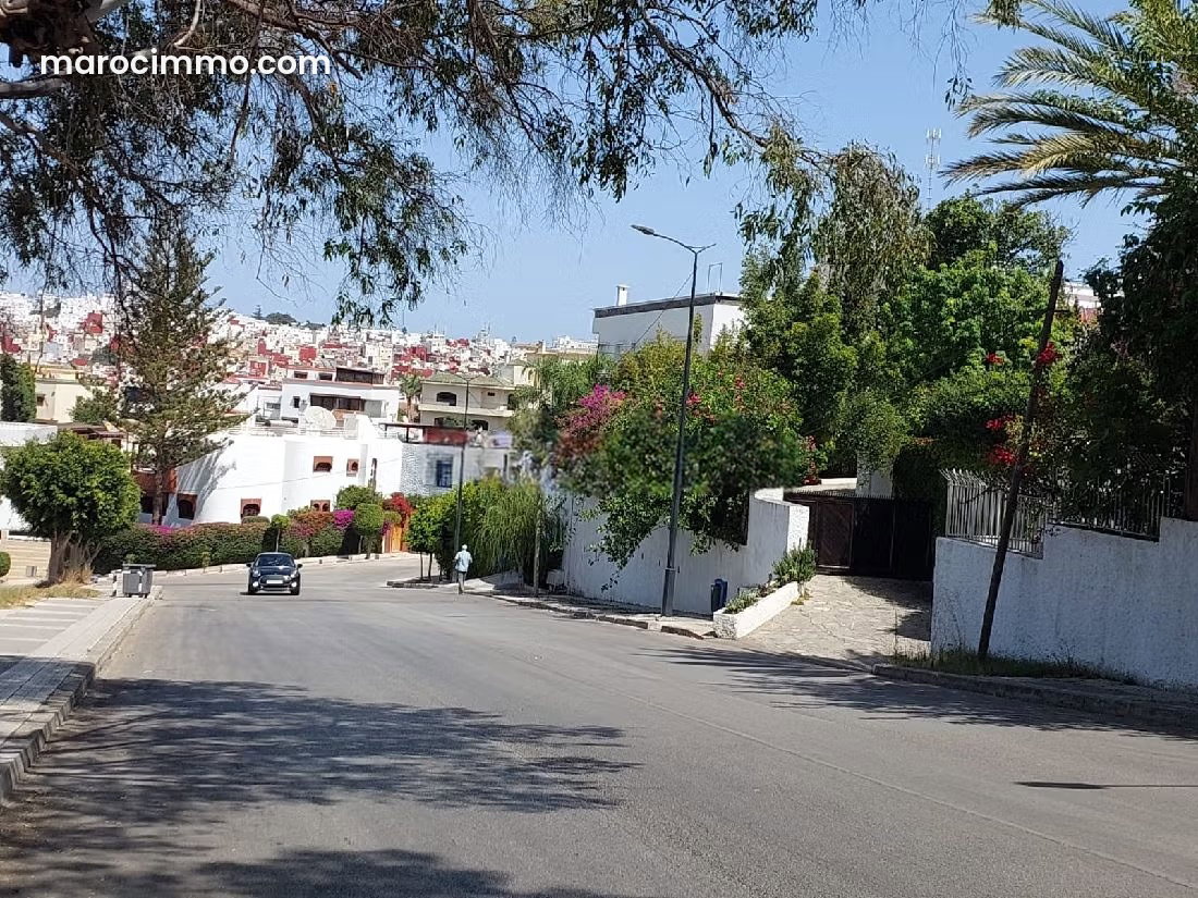 قطعة أرض سكنية مميزة بحي كاليفورنيا في طنجة — طنجة