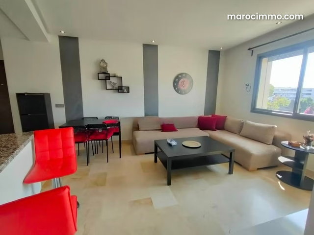 Studio meublé 45m² Val Fleuri 6000 Dh — 2
