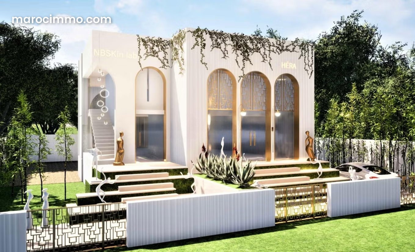 432 m² Commercial Property, Anfa, Casablanca: Corner Villa for Rent — Casablanca