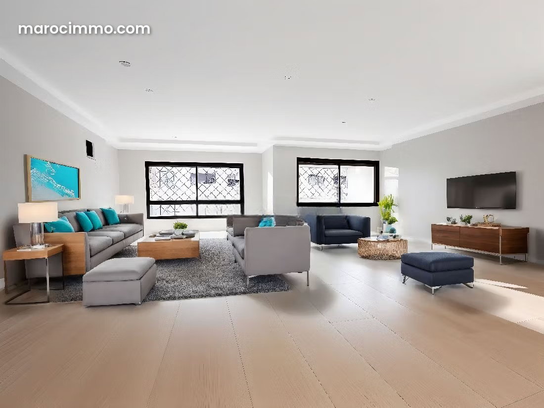 Appartement 254 m², 4 chambres, Racine, Casablanca — Casablanca