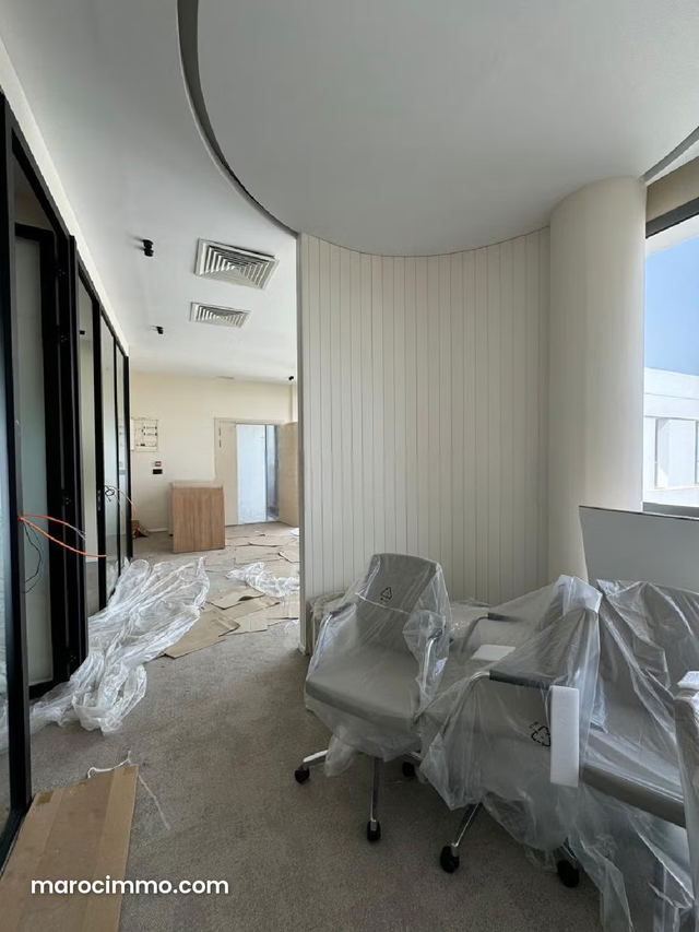 Bureau Prime 108 M² Aménagé Meublé A Sidi Maârouf — الدار البيضاء