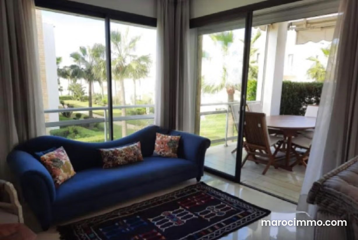 High-end apartment for rent in Dar Bouazza, sea views — Dar Bouazza