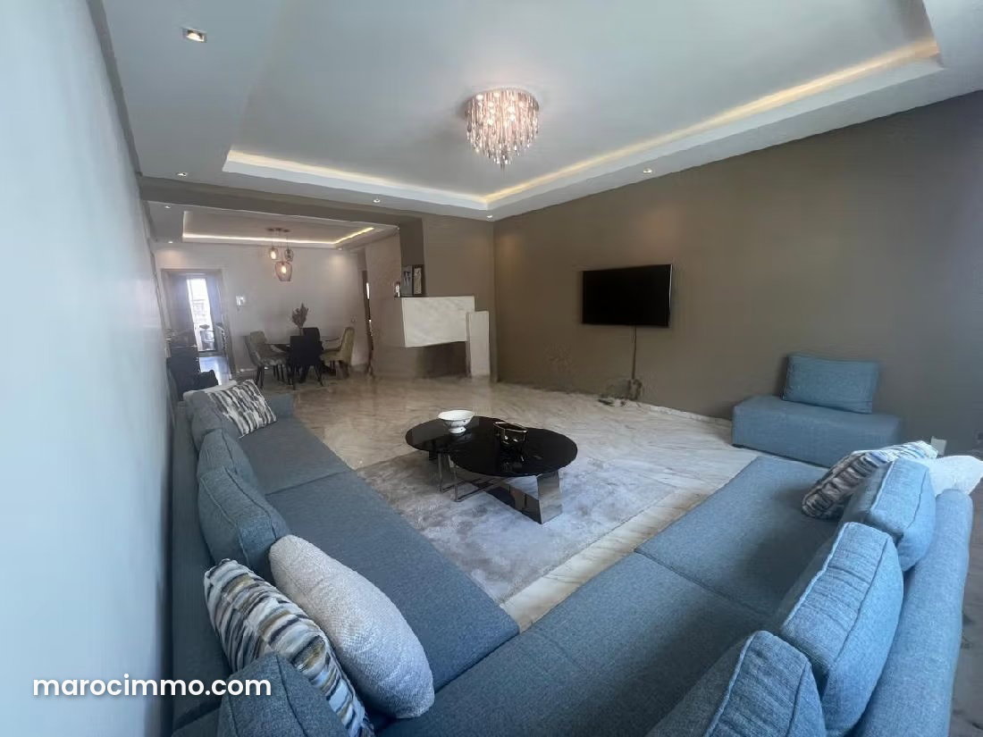 Furnished 150 sqm Apartment with Terrace in Californie, Casablanca — Casablanca