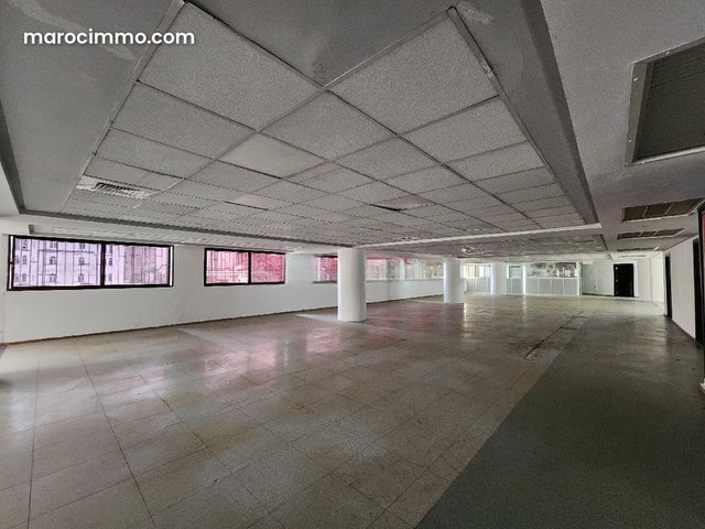 Plateau bureau 1800 m² proche tram Marché Central — 2