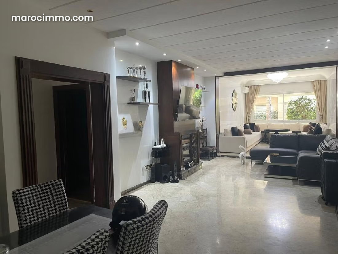 186 sqm Apartment with Terrace in Quartier des Hôpitaux, Casablanca — Casablanca