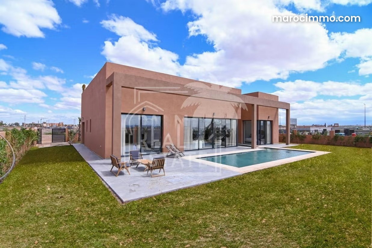Villa 4 chambres avec piscine, route d'Amezmiz, Marrakech — Marrakech