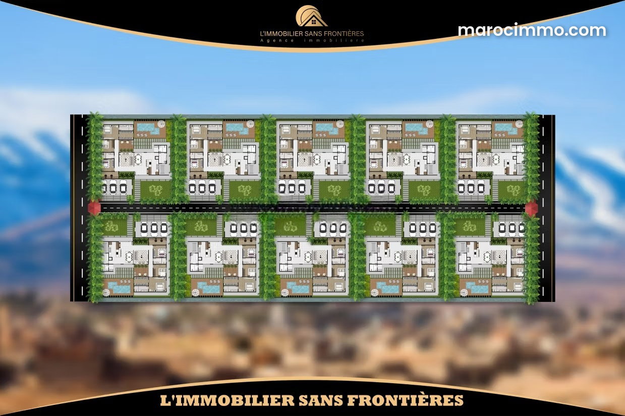 1-Hectare Plot on Ourika Road, Marrakech, SD1 Zone — Marrakesh