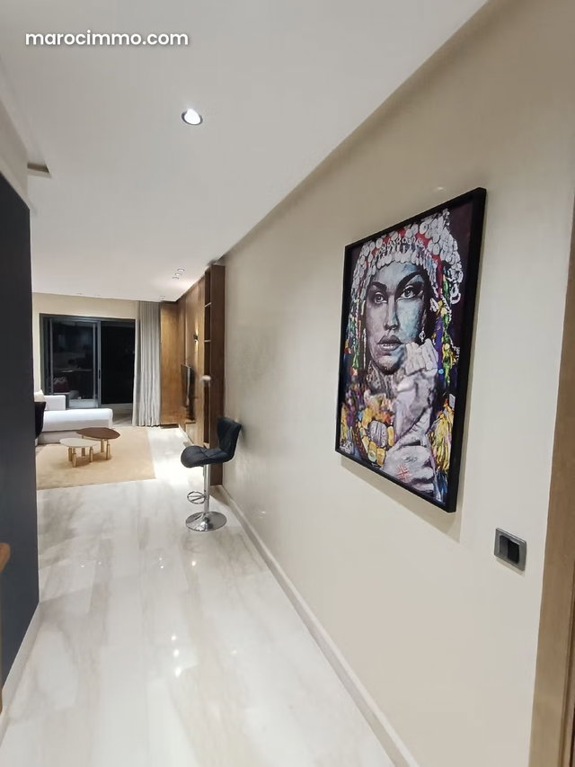 Superbe appartement à louer à Palmier. Surface totale 54 m². Meublé — 2