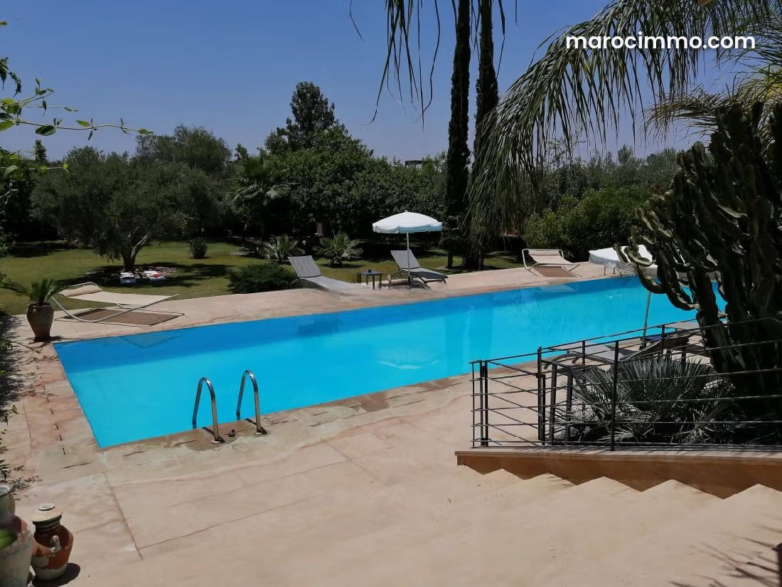 450 m² Villa on 5,000 m² of Land, Route de Fès, Marrakech — Marrakesh