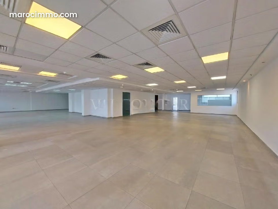 Location plateau bureau 449m2 Racine, Casablanca