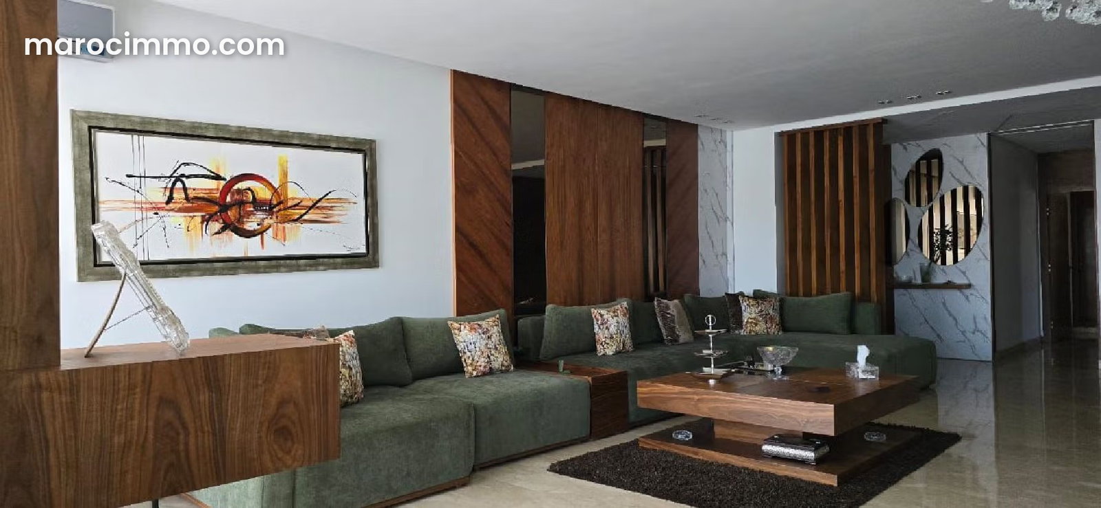 198 sqm Apartment, 4 Bedrooms, Les Princesses, Casablanca — Casablanca