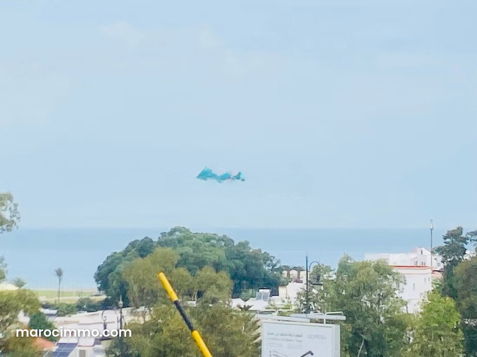 Magnifique appartement à louer dans une résidence fermée à malabata tanger