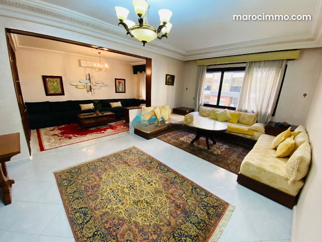 Furnished 5-Room Apartment for Rent in Central Tangier — Tangier