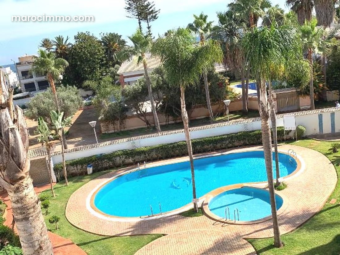 124 m² Apartment with Pool and Garden, Skhirat — Skhirat
