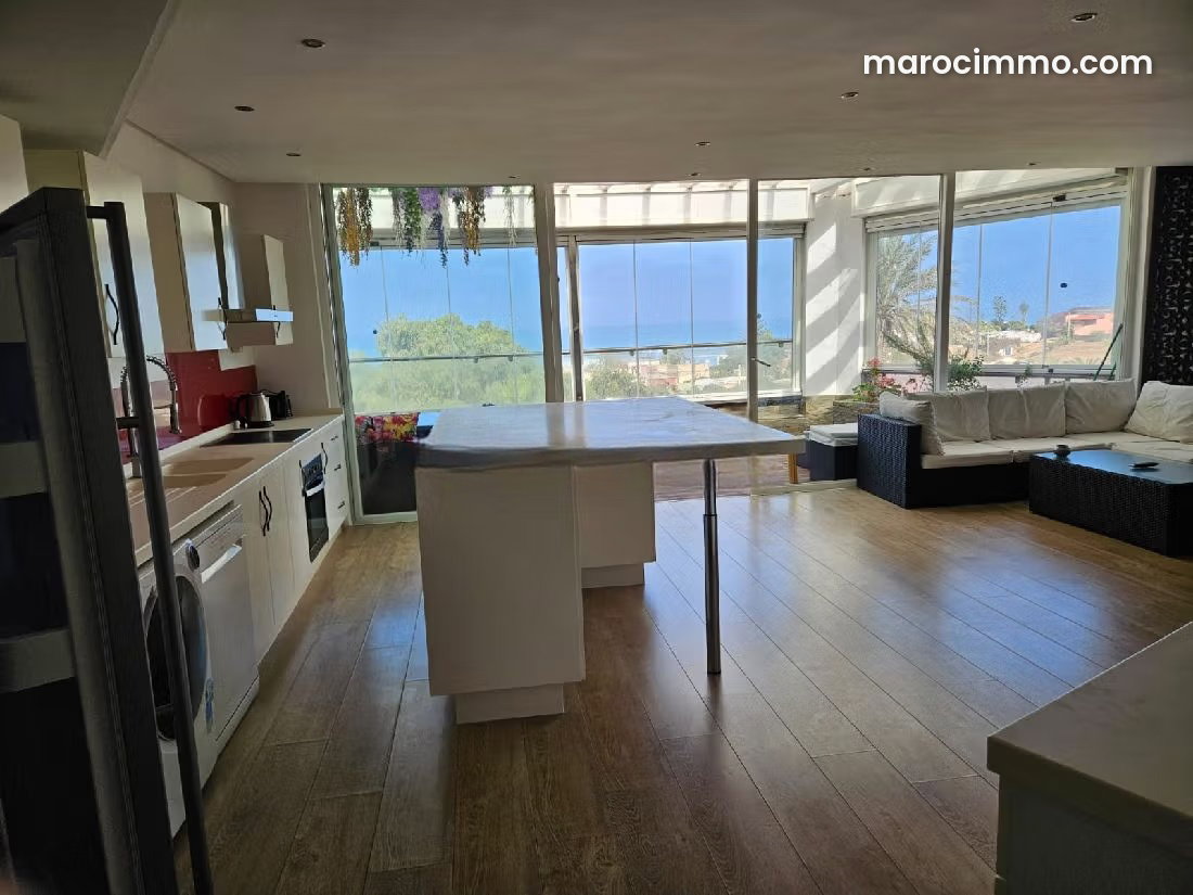 125 sqm Sea-View Apartment with Terrace, Dar Bouazza — Dar Bouazza