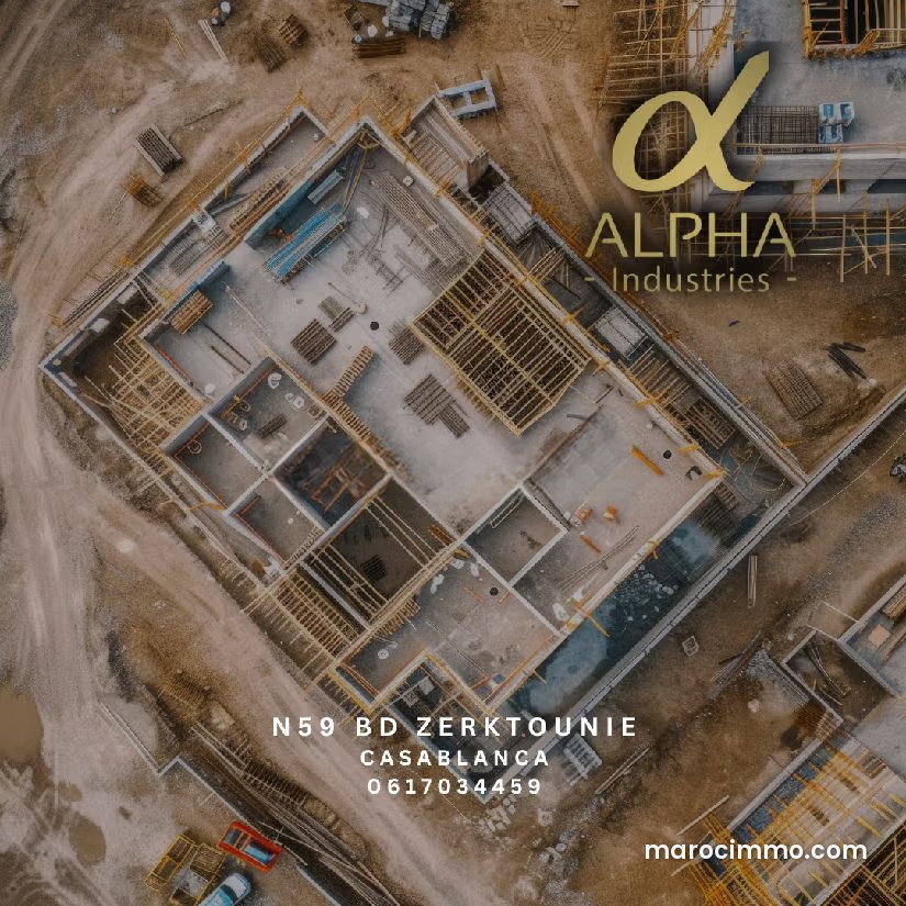 فرصة أرض 660 م² في قلب عين السبع الصناعية بالدار البيضاء — الدار البيضاء