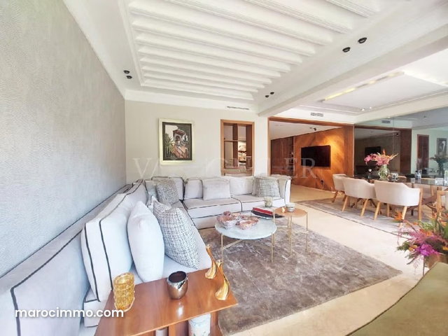 Vente magnifique Rez de jardin avec piscine 620m2, Bouskoura ville verte — 5