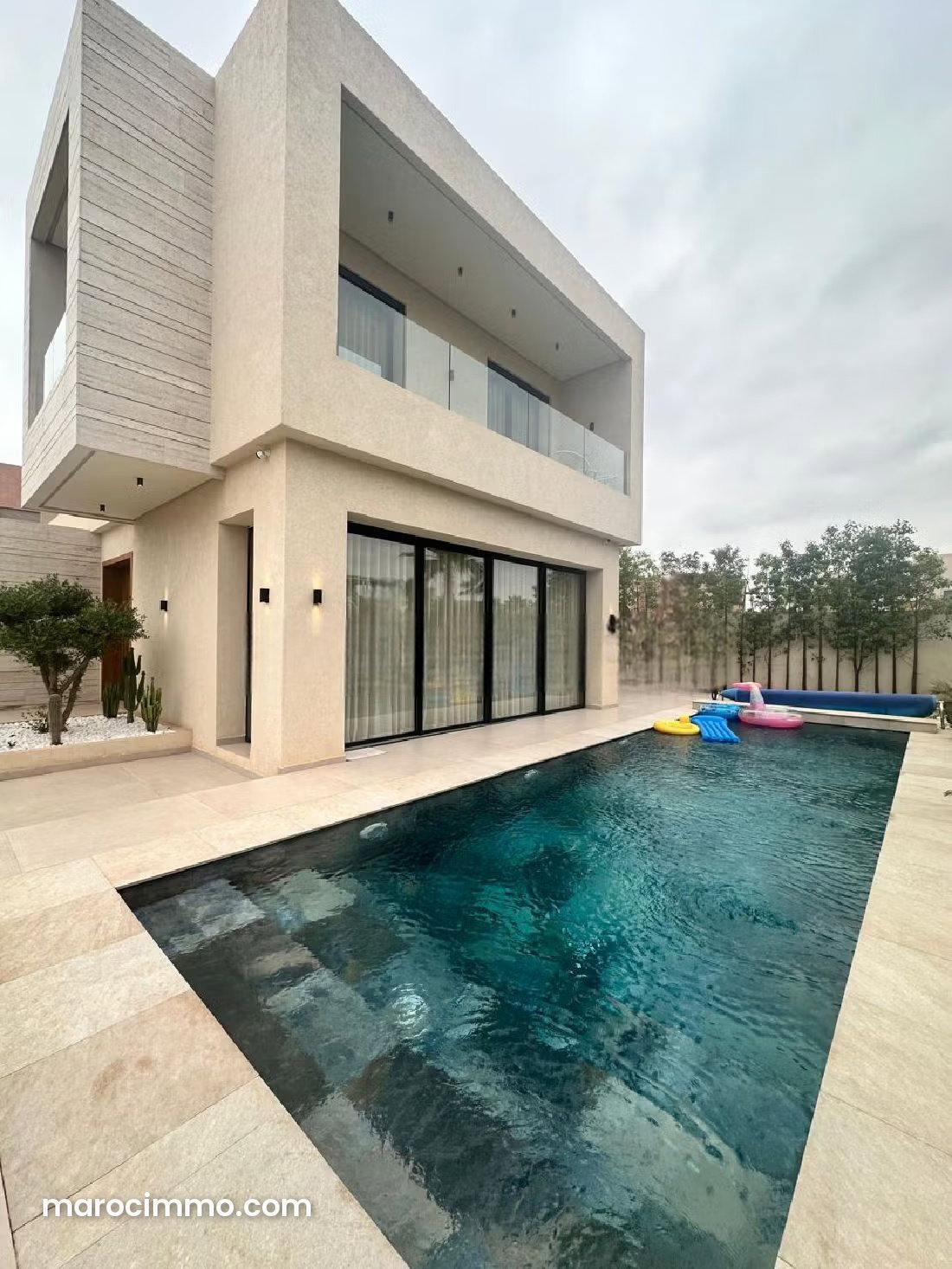 Villa meublée 750 m², piscine chauffée, Amelkis, Marrakech — Marrakech
