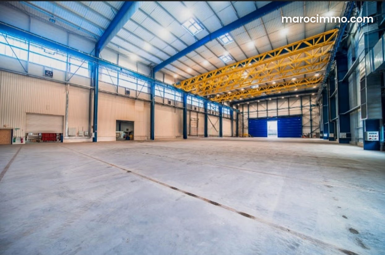 5,000 m² Commercial Premises for Lease in Mediouna, Modern Building — Mediouna