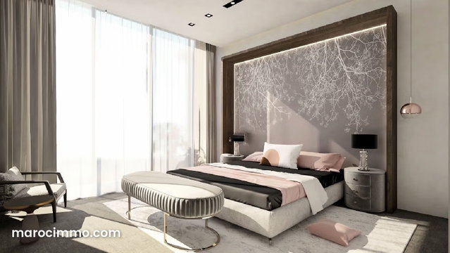 Luxury Villa for Sale in Route Amizmiz. 3 Bedrooms. Concierge Service Available, Air Conditioning System — 4