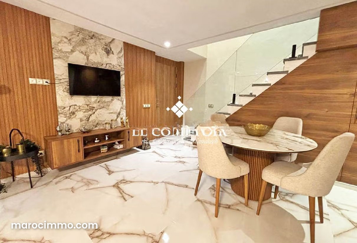 Furnished 2-Bedroom Duplex, Guéliz Victor Hugo, Marrakech — Marrakesh