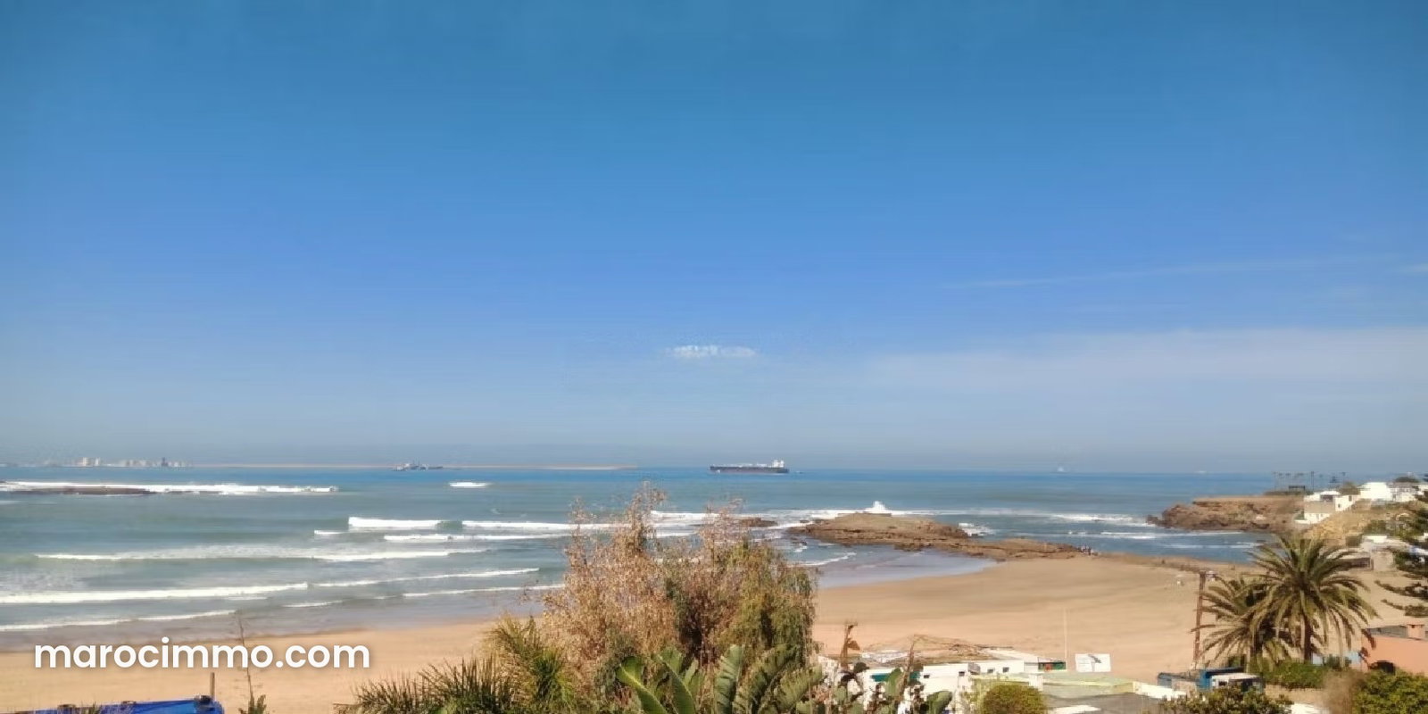 Furnished house with ocean views for rent in El Mansouria — El Mansouria