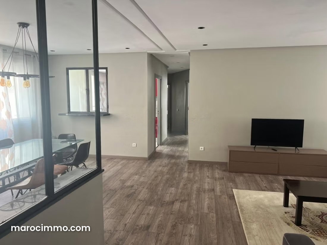 Furnished 5-room apartment with garden and swimming pool in Belvédère — Casablanca