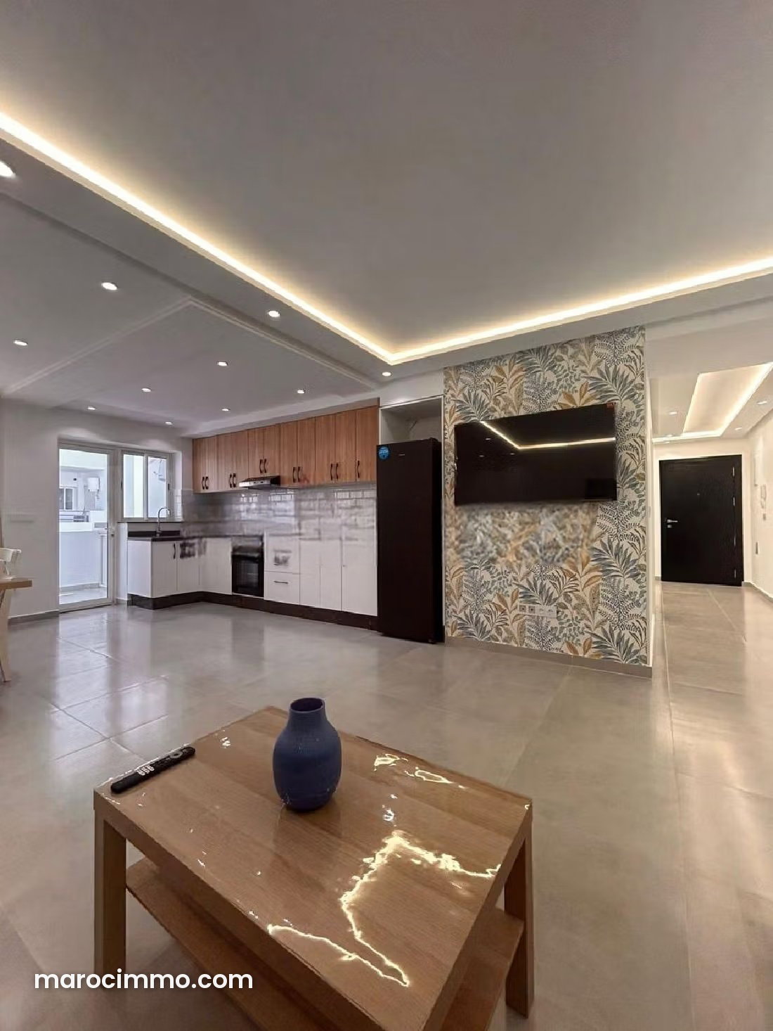 Furnished 120 m² Apartment with Pool and Garden in Malabata, Tangier — Tangier