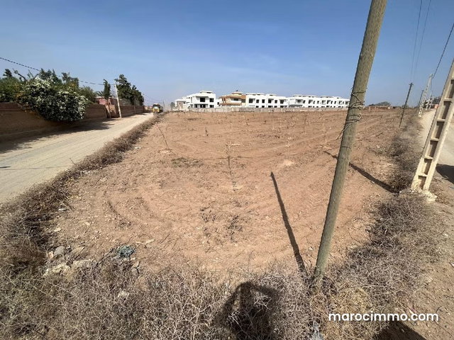 Terrain à vendre à marrakech route casablanca — 4