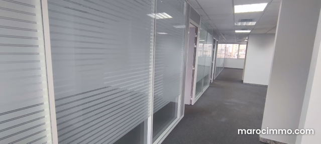 Location bureau 170m² à Anfa à Casablanca — Casablanca