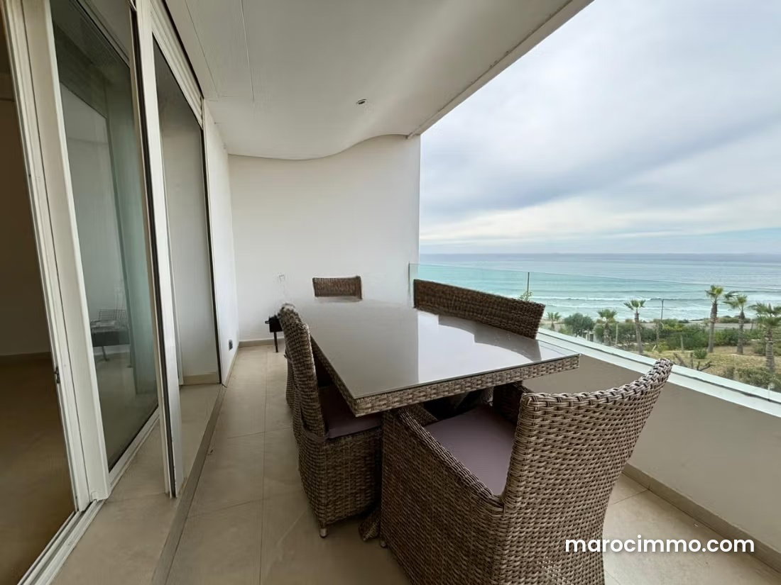 Appartement 130 m² vue mer, Manar Tanger, meublé avec piscine — Tanger