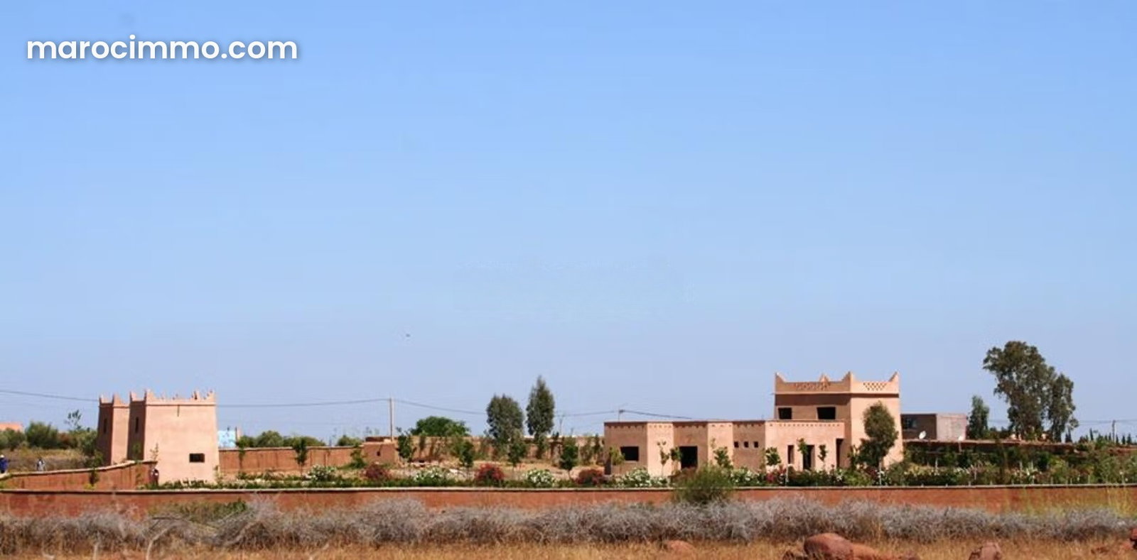 300 m² Villa on 6,000 m², Ourika Road, Marrakech — Marrakesh
