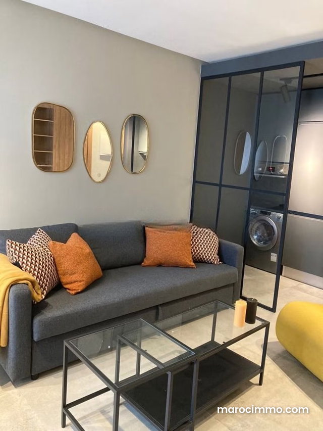 Studio meublé a la location a Gauthier 7500dh — 2