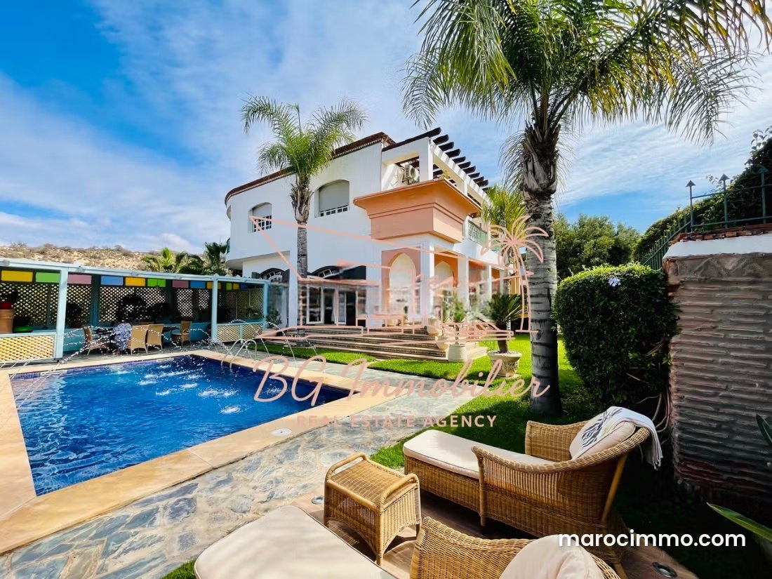 652 sqm Villa with Sea and Mountain Views, Illigh, Agadir — Agadir