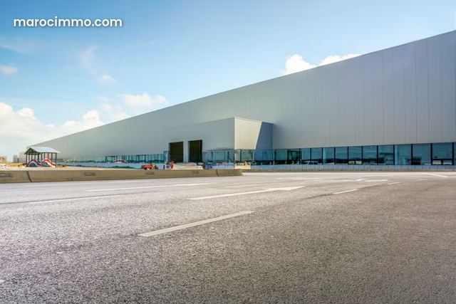 Unité Industrielle ou showroom de vehicules — الدار البيضاء