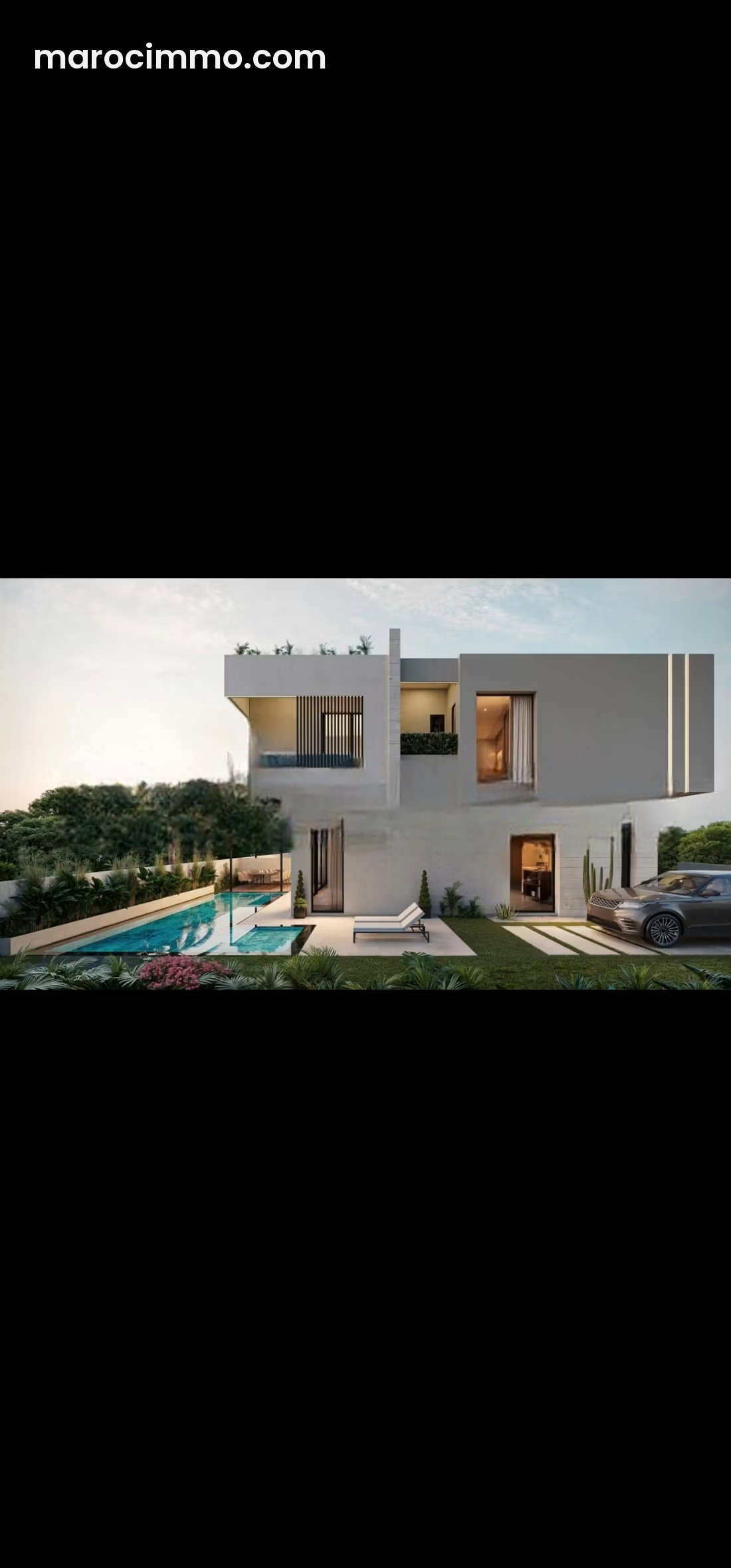 New 265 sqm Villa, Tahanaoute Road, Marrakech — Marrakesh
