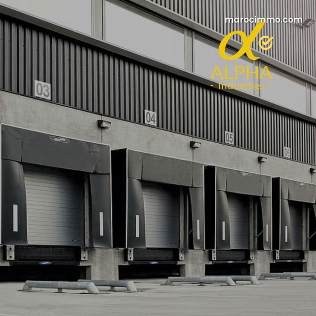 Location Dépôt de Stockage avec Quais à Lahraouine — Casablanca
