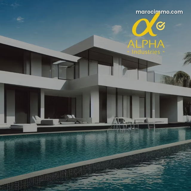 Villa moderne à louer au quartier Californie — Casablanca